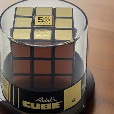 Rubik s Cube, Factory Sealed, 50th Anniversary, Gold Top