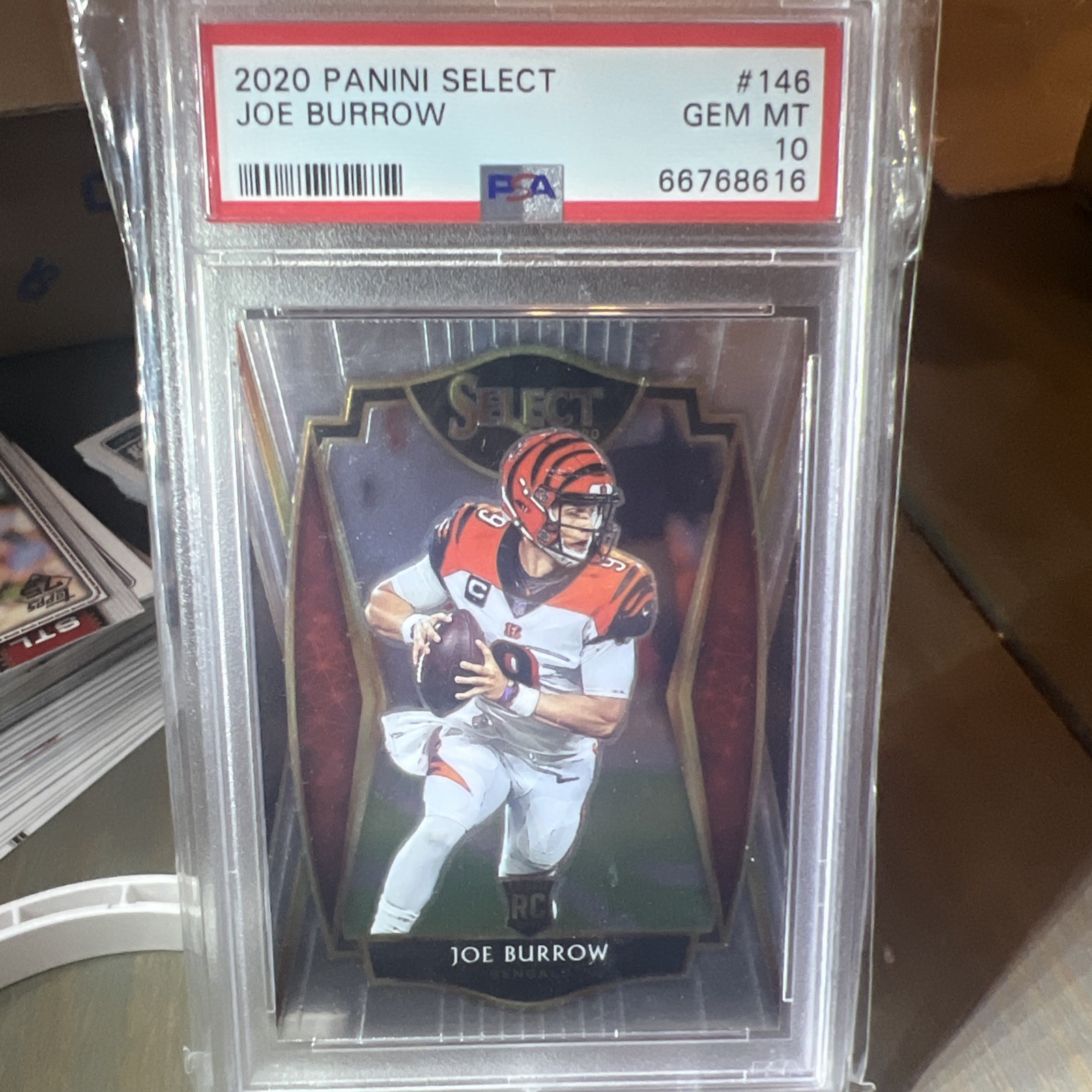 Joe Burrow Panini Select #146 Base
