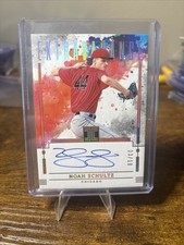 2025 Panini Impeccable Noah Schultz Auto /10 White Sox EA-NS