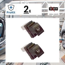 2x ORIGINAL® Maxgear Schalter, Fensterheber Links, Rechts für VW GOLF V POLO V