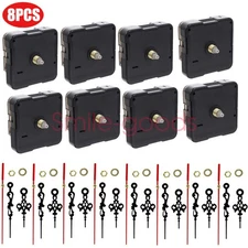 8PCS DIY Wall Quartz Clock Movement Mechanism Replacement Repair Tool Parts Kit