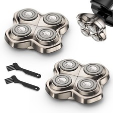 2 Pack Pro 4 Shaver Replacement Blades Compatible with Skulls Pitbulls Series