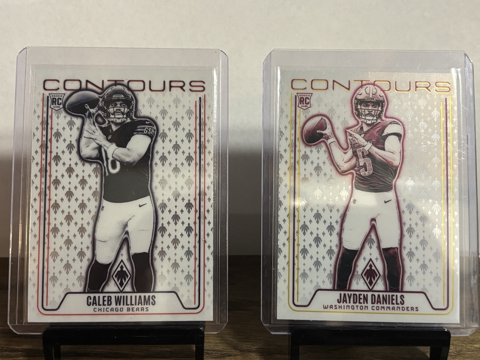 2024 Panini Phoenix - Contours Caleb Williams And Jayden Daniel’s RC’s