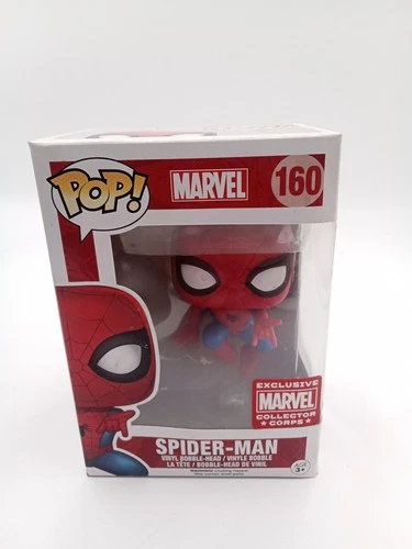 Funko Pop!	Marvel #160 Collector Corps Exclusive Spider-Man