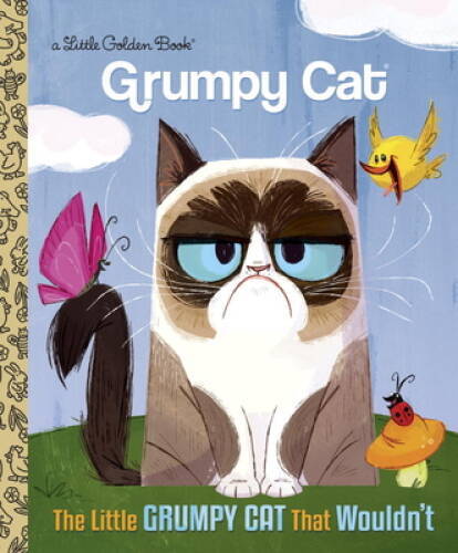 The Little Grumpy Cat that Wouldn't (Grumpy Cat) (Little Golden Book) - GOOD
