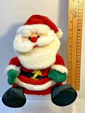 GAFC Santa Animated Plush 10" Sings "You Gotta Be Good / Johnny Be Good"
