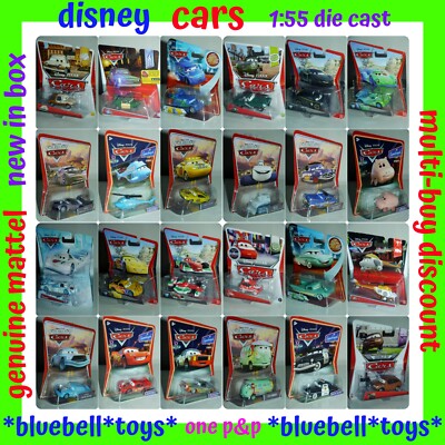 Disney Cars NEU in OVP Maßstab 1:55 Die-Cast Mattel Multi-Auktion riesige Auswahl