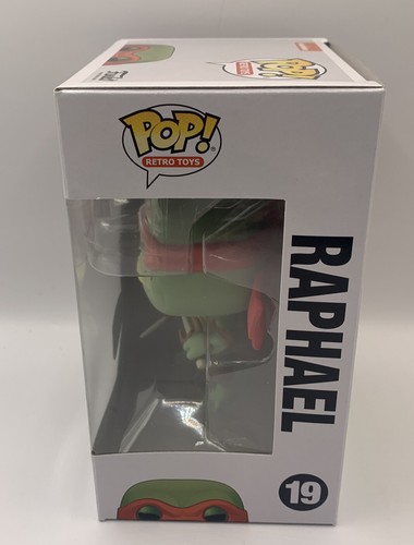 Funko Pop! Retro Toys Teenage Mutant Ninja Turtles Raphael #19 Vinyl Figure - Picture 6 of 8
