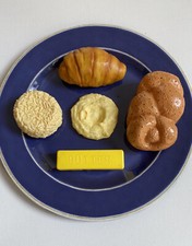 Vintage Play Food Lot. Carb Loading Lot. MTC. Very Realistic/Collectible