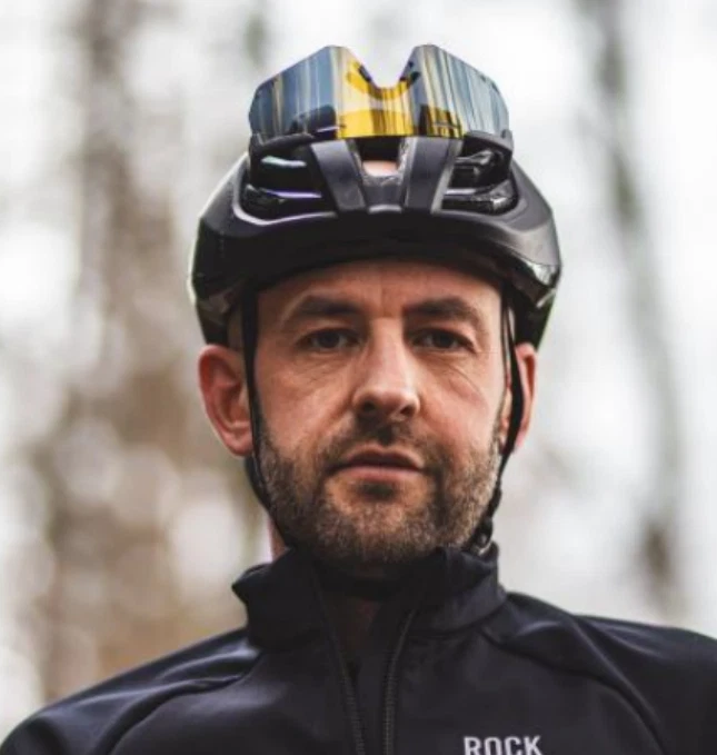 Óculos de ciclismo ROCKBROS lente polarizada fotocromática à prova de vento UV400 - Imagem 4 de 4