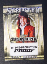 Kristy McNichol 2025 LEAF POP CENTURY SCRIPTED PRE-PRODUCTION PROOF 1/1 Card