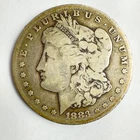 1883 S Morgan Silver Dollar - 90% Silver, San Francisco- As Pictured - VG