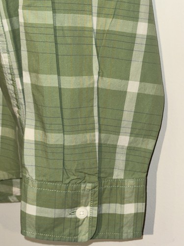 NEW Levi's Classic One Pocket Button-Up Shirt Men's XL Aspen Green Plaid - Picture 3 of 5