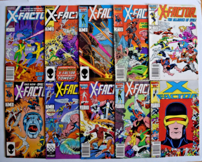 X-FACTOR (1986) 149 ISSUE COMPLETE SET #1-149 MARVEL COMICS