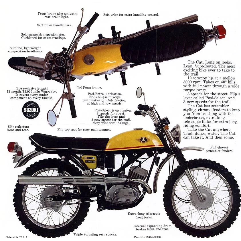 Suzuki scrambler for sale sale