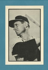 1983 BGHLT Baseball Collector Series #57 Andy Pafko 53' B&W Bowman Reprint NM