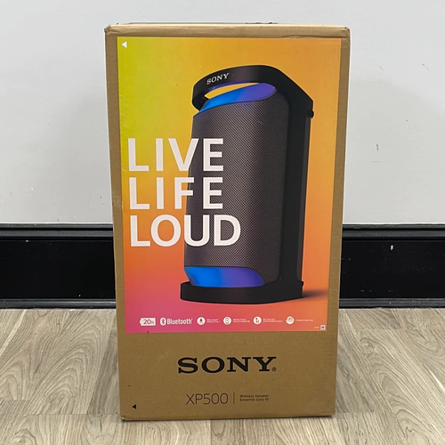 New Sony XP500 Waterproof Wireless Portable Bluetooth Speaker Black