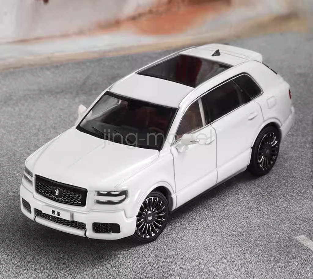 GCD 1:64 Scale White Century City SUV Sports Diecast Metal Car GCD 1:64 Scale White Century City SUV Sports Diecast Metal Car