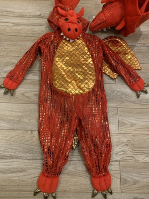 Dragon Costume Pottery Barn W Bucket 12 24 Months Ebay