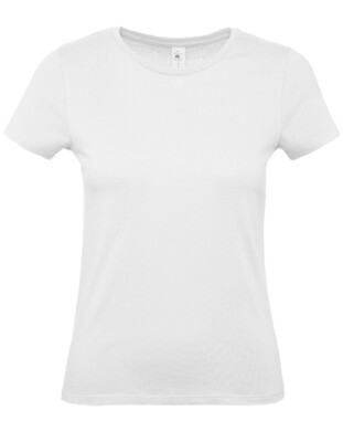 B&C Women´s T-Shirt #E150 BCTW02T Basic Damen T-Shirt 41 Farben XS-2XL Kurzarm 