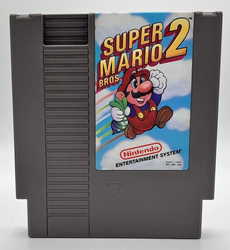 Super Mario Bros. 2 (Nintendo | NES) Retro | Vintage Video Game - Tested