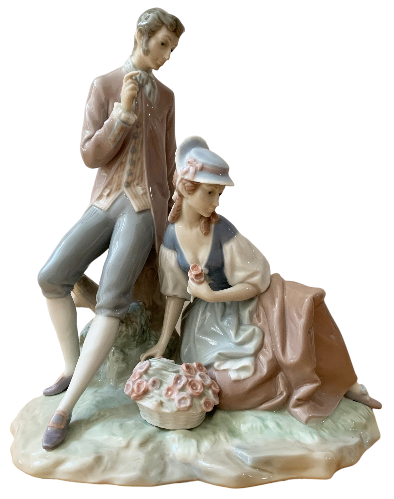 リヤドロ Lladro Romantic Pastoral Group 4662