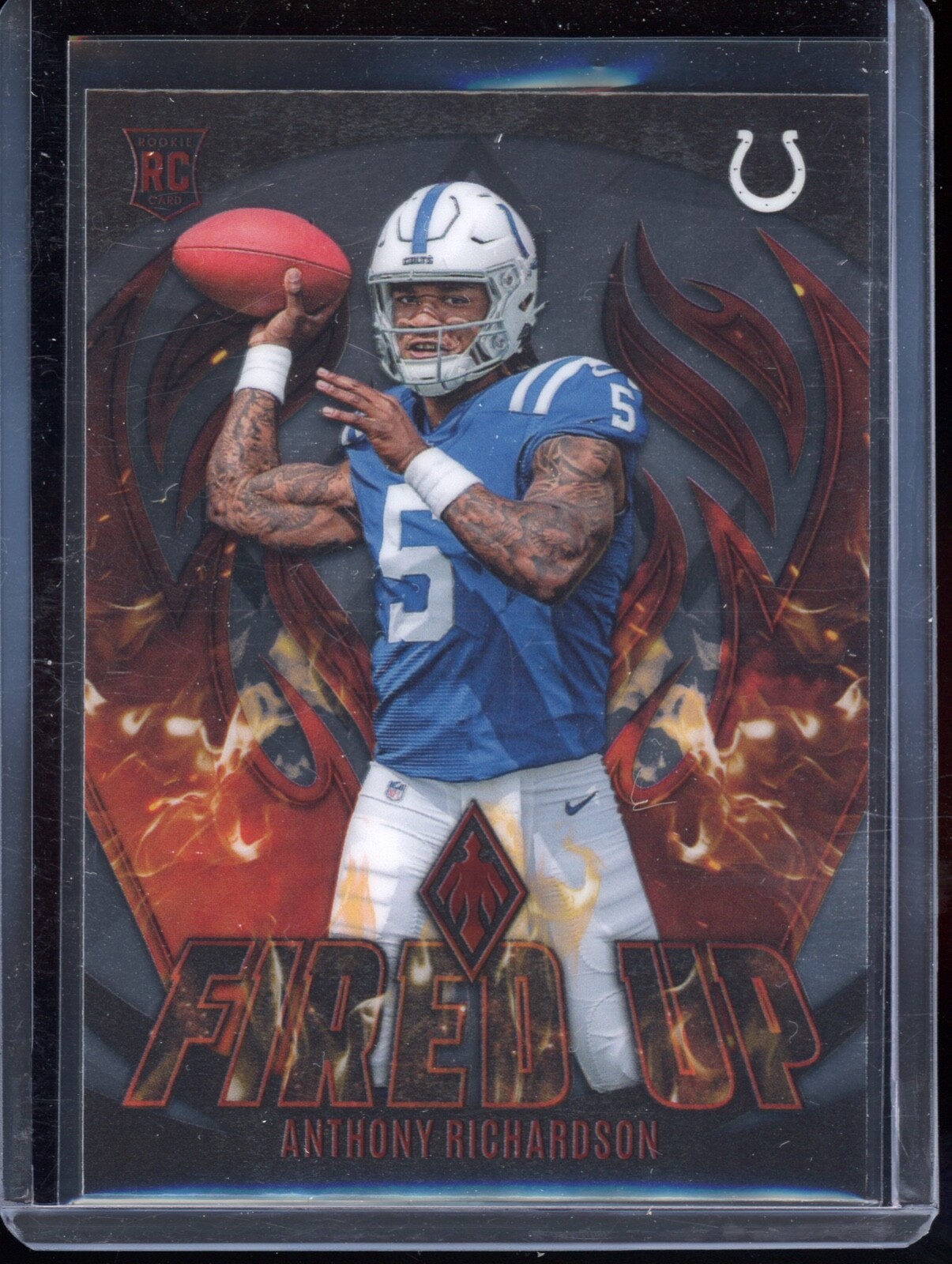 2023 Panini Phoenix Anthony Richardson Fired Up #FU-6 Rookie (RC)