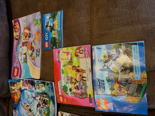 12 Mixed LEGO Instruction Manual Books Guides Star Wars Super Heroes City Elves - 第 6/7 張圖片