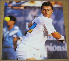 1988 Ivan Lendl SI Magazine Photo Clipping 4"x4" Czech Tennis Player
