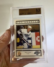 1989-90 Los Angeles Kings Smokey Bear Wayne Gretzky #11 Rare 1/1 BGS 9.5 One of