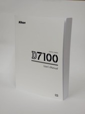 Nikon D7100 Instruction Owners Manual D7100 Book NEW