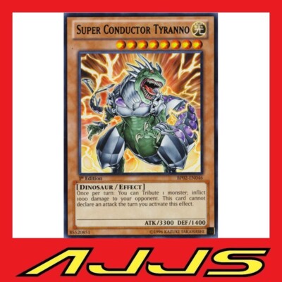 YuGiOh - Super Conductor Tyranno - SD09-EN001 - Ultra Rare 1st Edition - NM/M