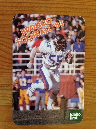 CFB 1983 BOISE STATE BRONCOS Football Schedule FB College