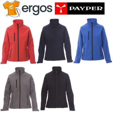 PAYPER Softshelljacke DUBLIN LADY Damen Regen Wind Wasserdicht Arbeit
