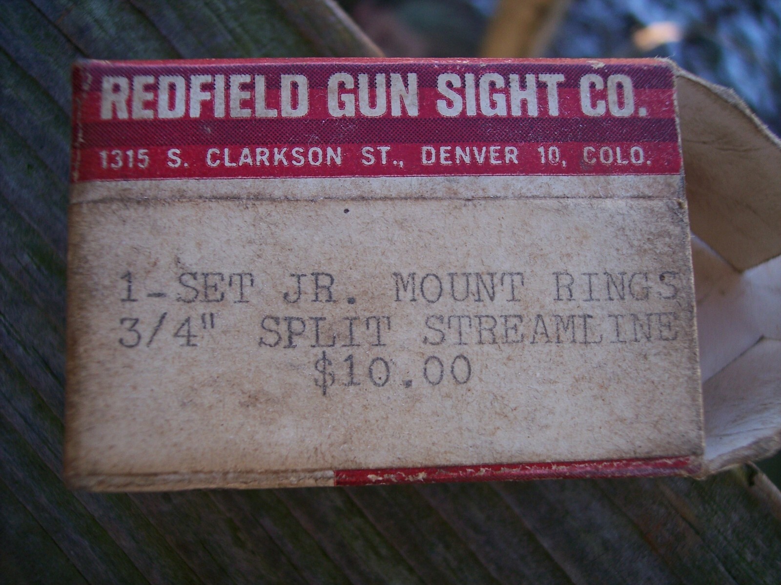 3/4" Redfield Rifle Scope Rings NOS eBay