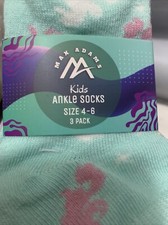 kids ankle socks Size 4-6.  3 Sets Of 3 Pairs Of Socks