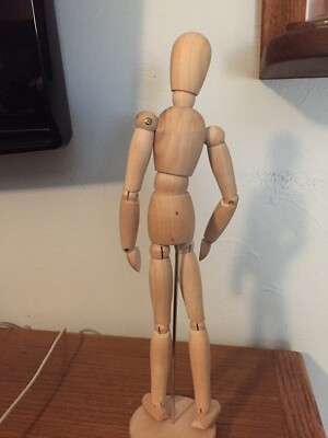 IKEA Gestalta 21576 Wood Human Figure with Stand Mannequin