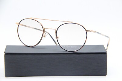NEW ANDY WOLF MOD. 4727 COL. D ROSE TORTOISE AUTHENTIC EYEGLASSES W/CASE 50-23