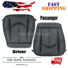 Driver & Passenger Side Bottom Leather Seat Cover For 1999 2000 2001 Lexus RX300