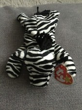 Ziggy Zebra Ty Retired Collectible Beanie Baby - Mint Condition with Tag