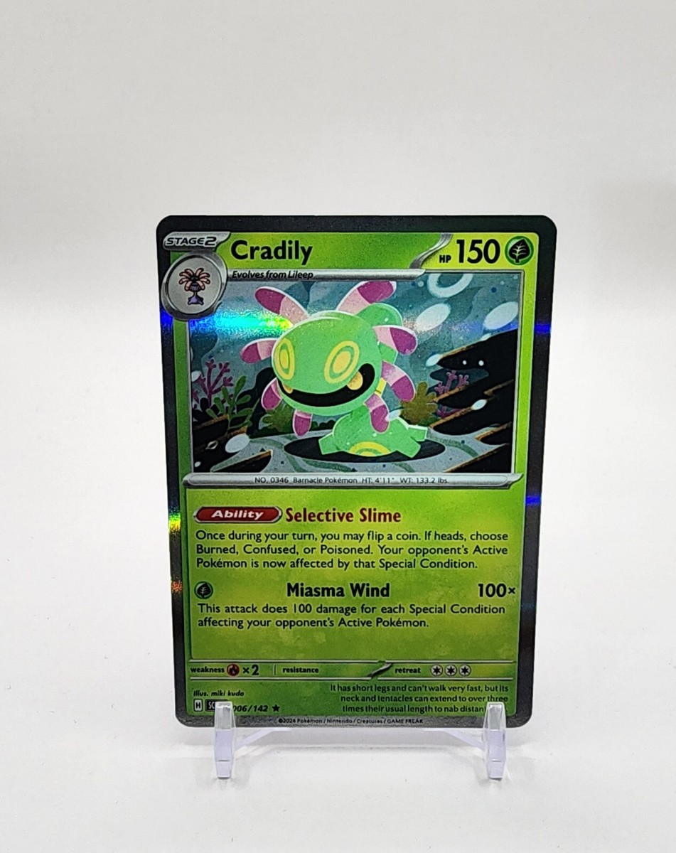 cradily pokemon card value Cradily Pokemon Cards Price Guide