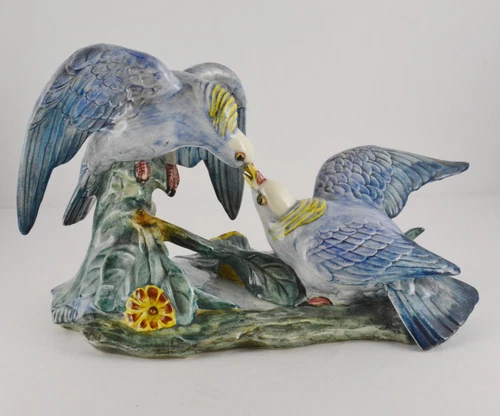 Stangl Bird White Crowned Pigeons #3518 (7 1/2" Tall)