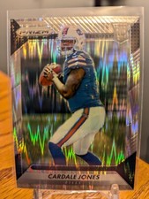 2016 Panini Prizm - Flash Prizm Parallel - Cardale Jones #220 Rookie RC Bills QB