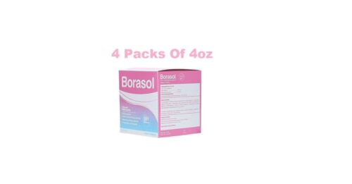BORASOL Antiseptic Powder  Polvo Antiseptico 4oz (4 PACKS) - Afbeelding 1 van 1