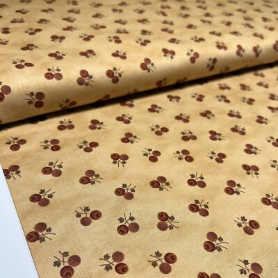 #ad Moda Four Seasons Brannock and Patek #602 BY THE YARD 1800s Reproduction Fabric $13.49