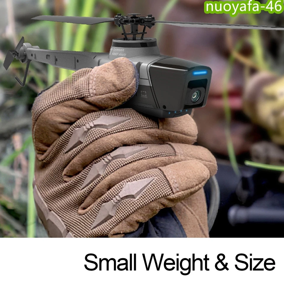 C127 2.4G 720P HD 6Axis WiFi Helicopter Wide Angle Camera Spy Drone RC Plane Toy - Image 2 of 4