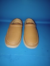 My Slippers By My Pillow Slip-On Slippers Brown Leather All Season Womens Size 9