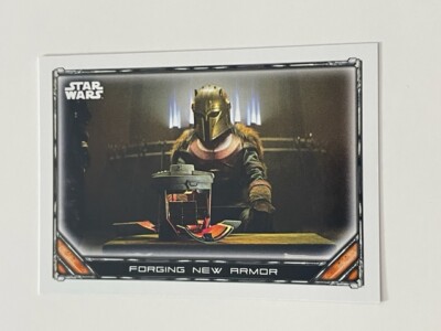 Topps Star Wars The Mandalorian Trading Cards 2021 23 Forging New Armor