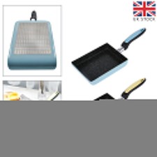Japanese Square Rectangular Grill Frying Pan for Tamagoyaki Egg Roll Omelette