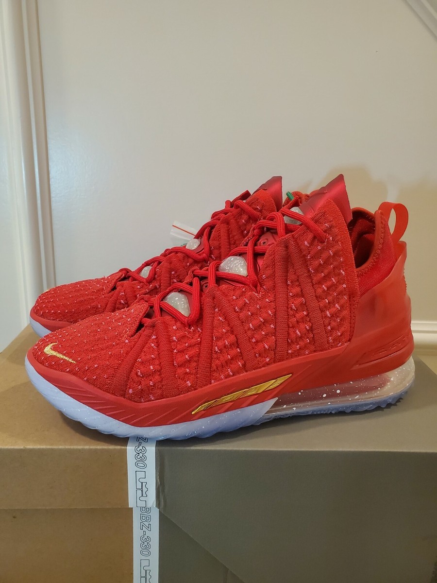 Lebron 18 XVIII 'X-Mas in LA' Mens Size Order Confirmed